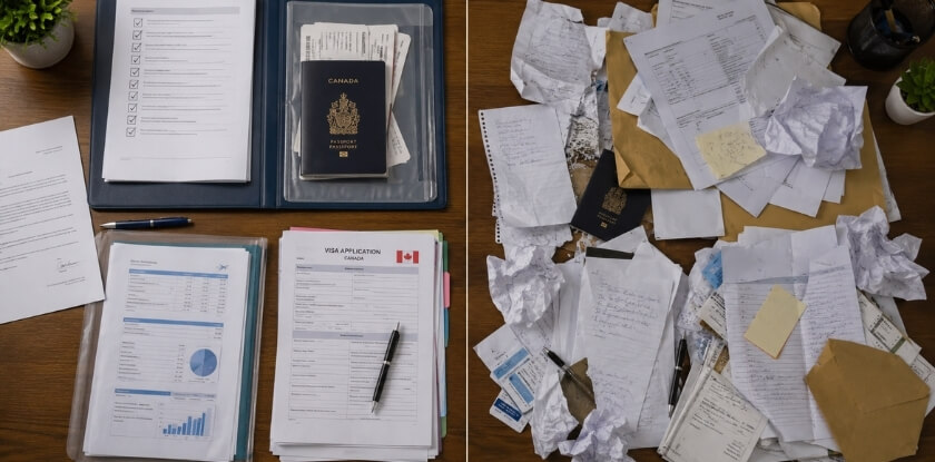 Strong vs Weak Canada Visitor Visa Applications