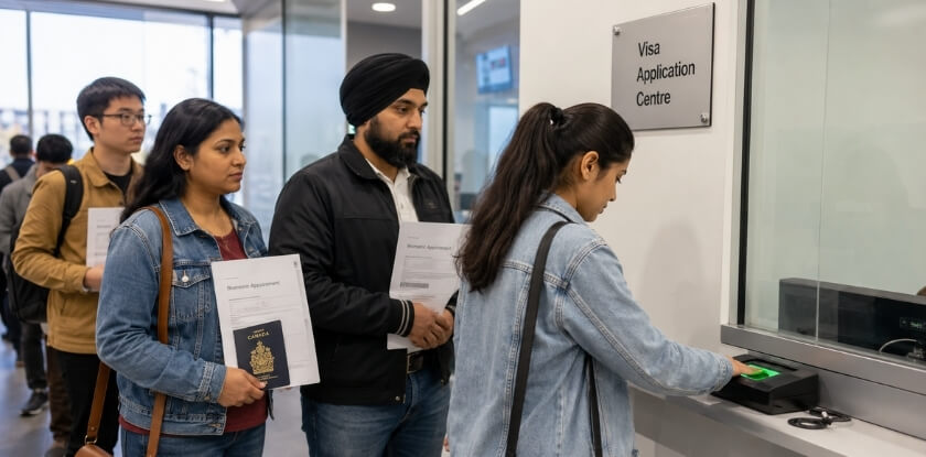 Who Needs to Give Biometrics for Canada