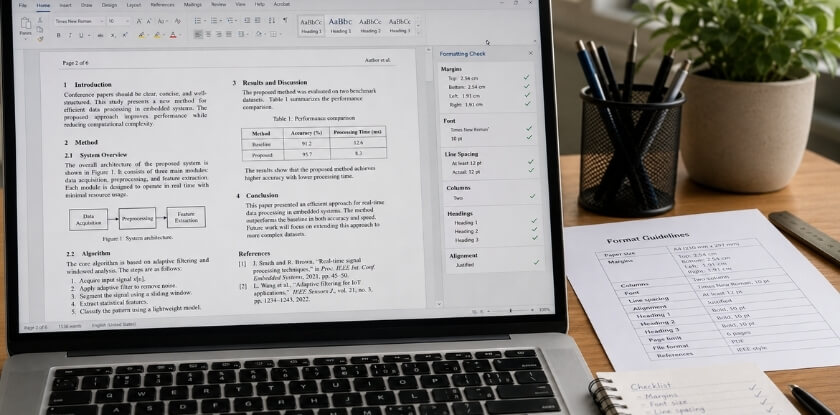 Basic Formatting Rules for Conference Papers