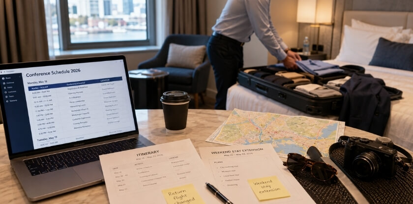 Can You Combine a Conference Trip With Personal Travel