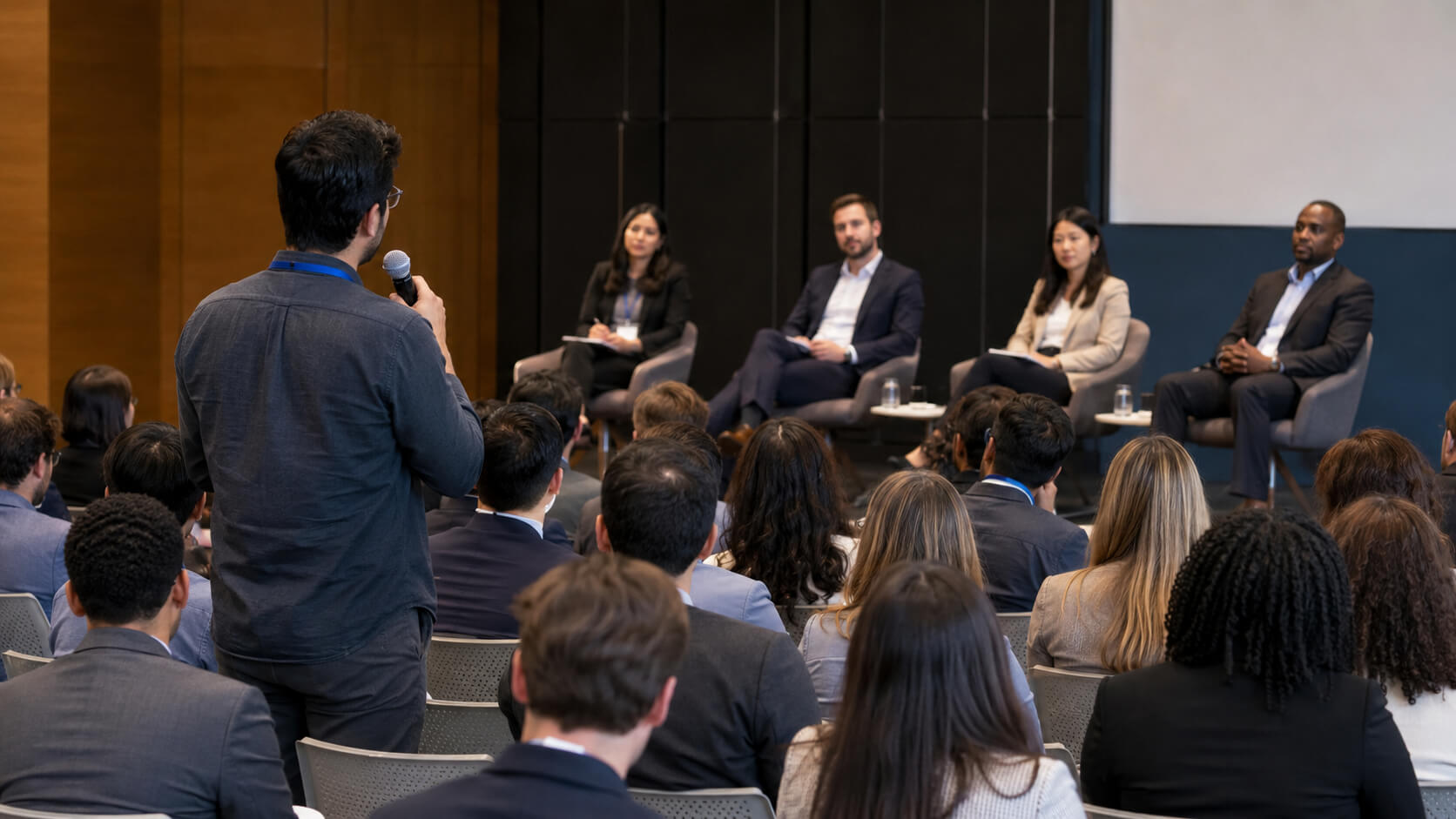 How to Address the Audience During Q&A