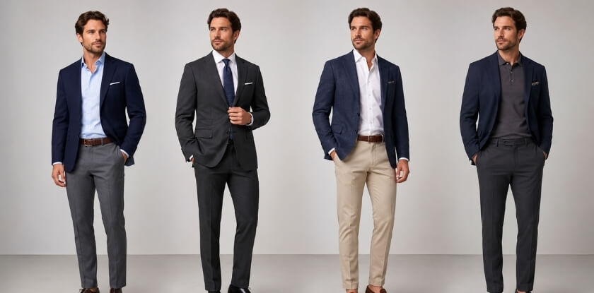 Sample Outfit Combinations for Men