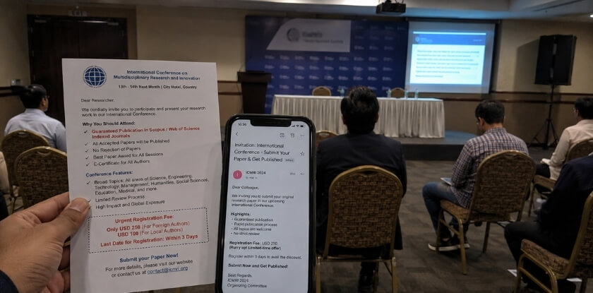 Warning Signs of Low-Quality or Predatory Conferences