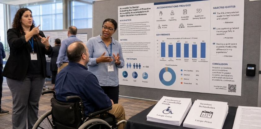 Accessibility Accommodations for Poster Presentations