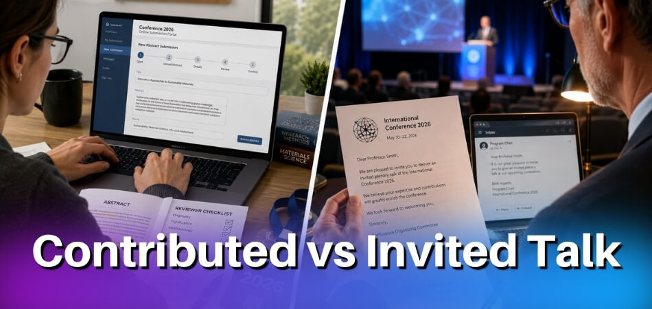 Difference Between Contributed and Invited Talk_ Meaning, Format & Value