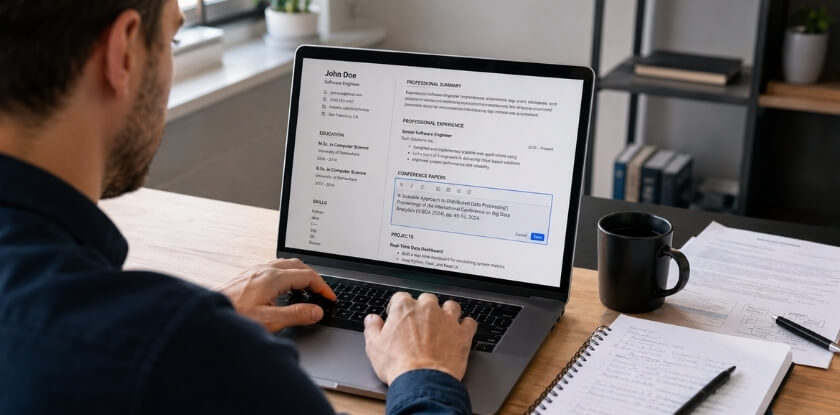 How to Format Author Names for Conference Papers