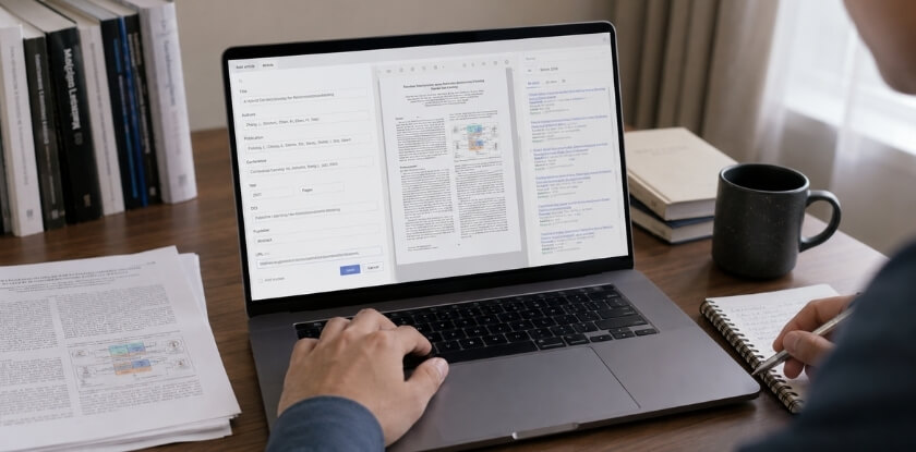 Will Manually Adding a Conference Paper Make It Searchable