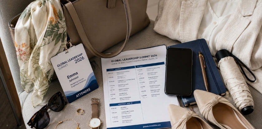 Accessories That Complete a Summer Conference Outfit