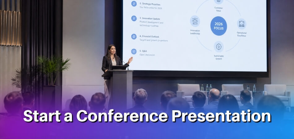 How to Start a Conference Presentation