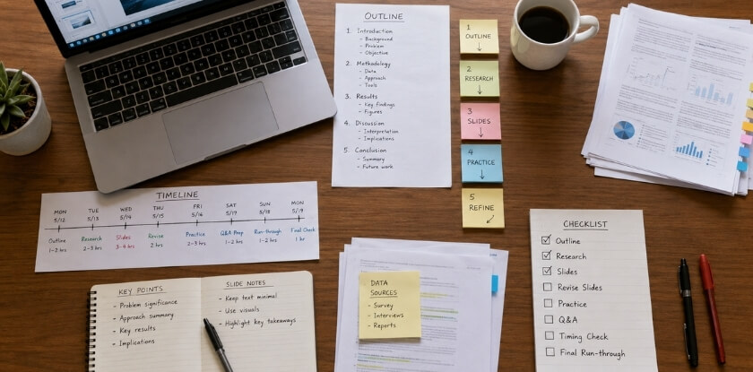 Step-by-Step Process for Preparing a Conference Presentation