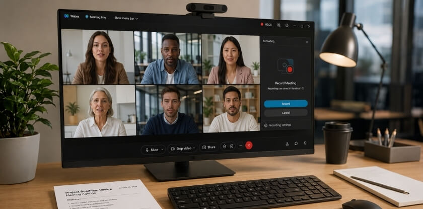 How to Record a Video Conference on Webex