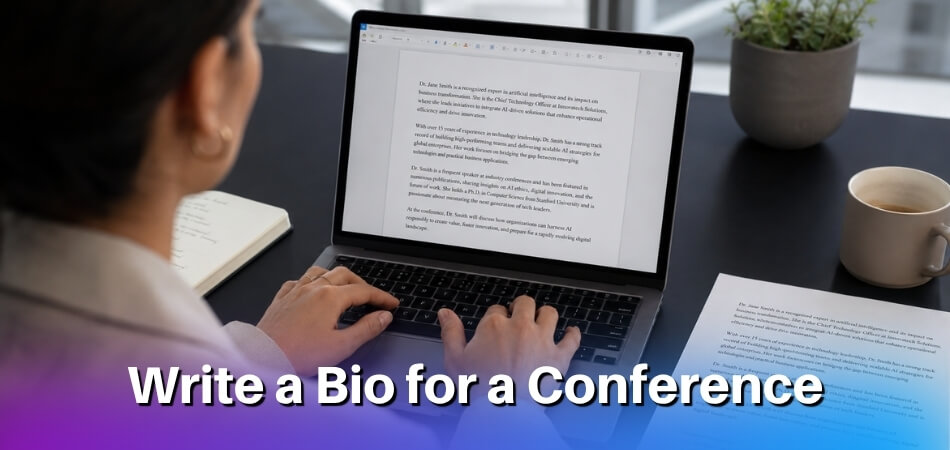 How to Write a Bio for a Conference
