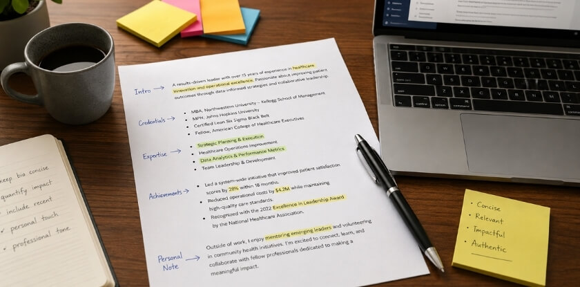 What Is the Best Conference Bio Structure