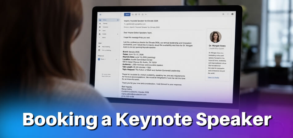 How to Book a Keynote Speaker