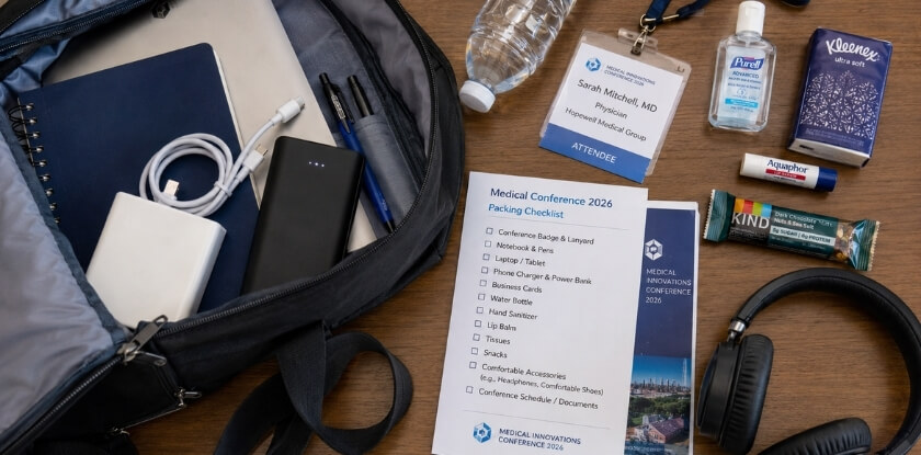 What to Pack — Conference Bag Essentials