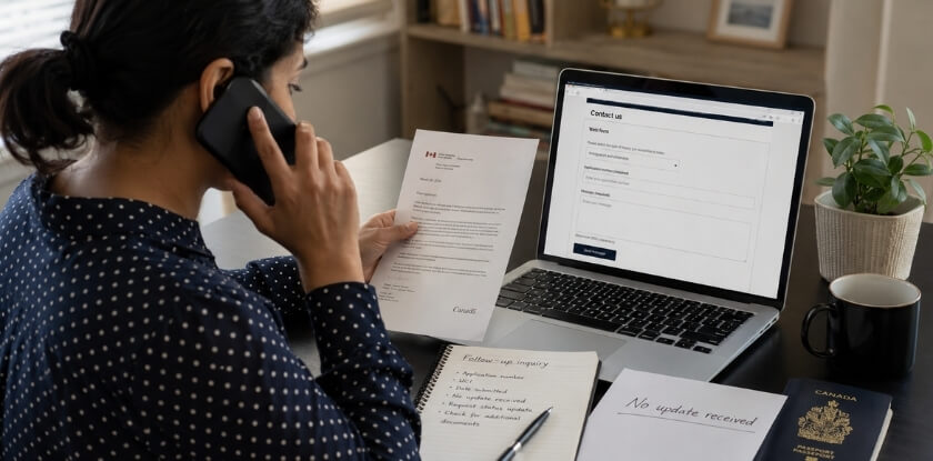 How to Contact IRCC If There Is No Update