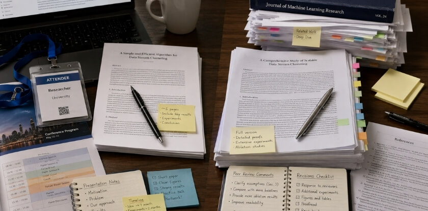 Key Differences Between Conference Papers and Journal Papers