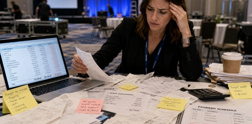 How to Build a Conference Budget Template from Scratch