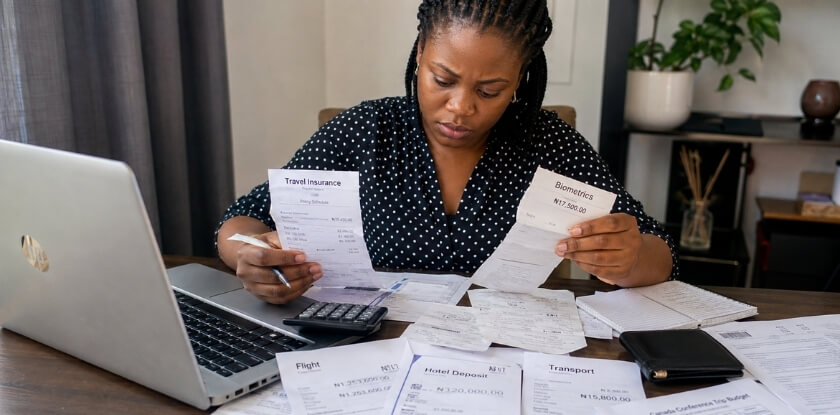 Extra Costs to Budget Beyond the Official Visa Fee