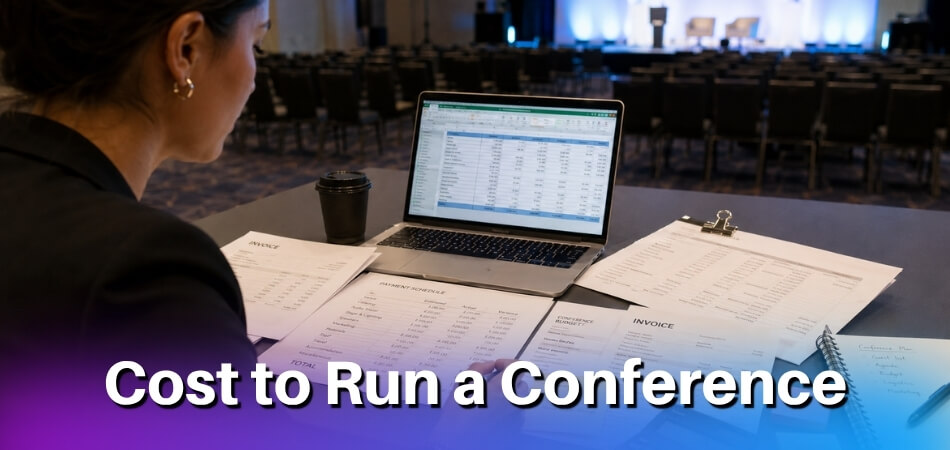 How Much Does it Cost to Run a Conference