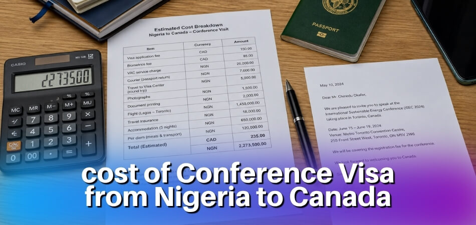 How Much Is a Conference Visa from Nigeria to Canada