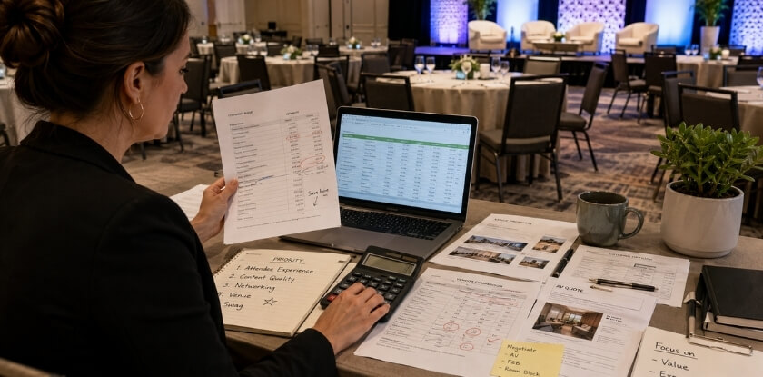 Academic Conference Costs — A Separate Breakdown