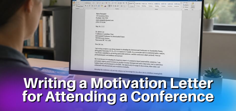 How to Write a Motivation Letter for Attending a Conference