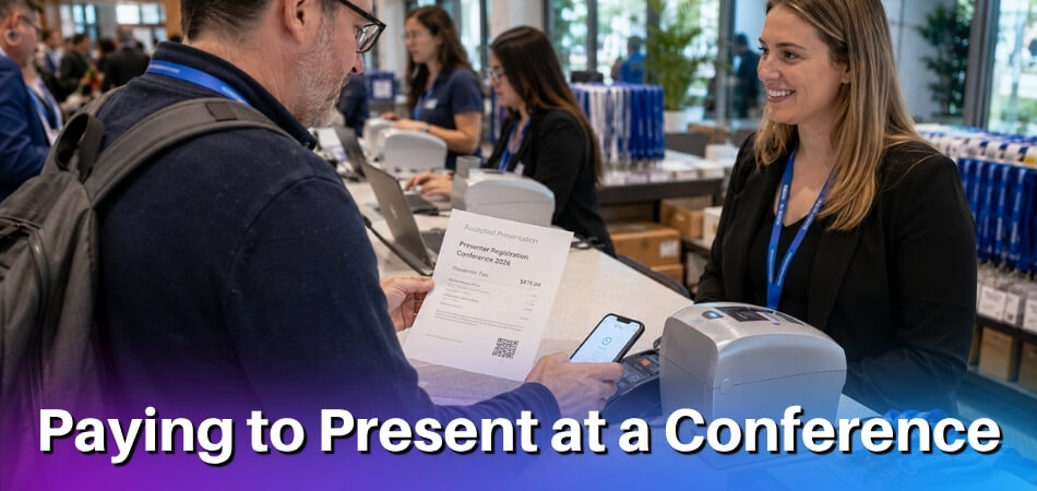 Is it Normal to Pay to Present at a Conference