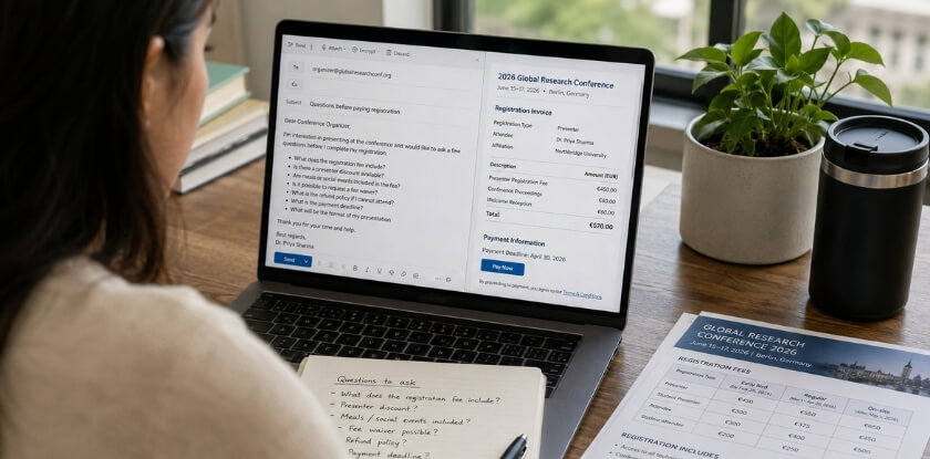 Registration Fee vs. Presentation Fee — Understanding the Critical Difference