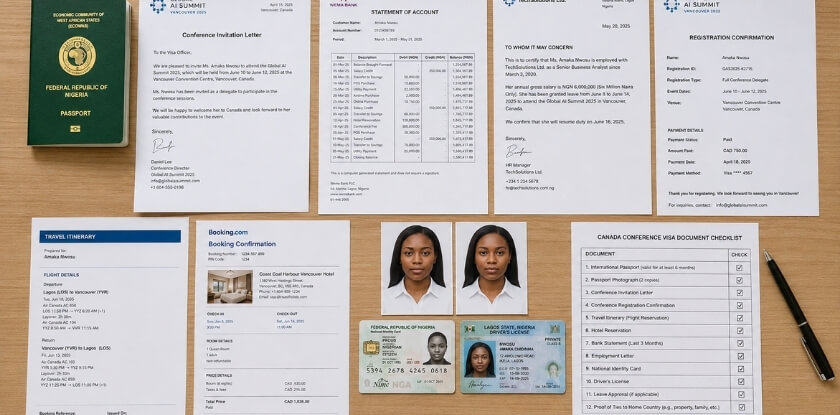 Required Documents for a Canada Conference Visa from Nigeria