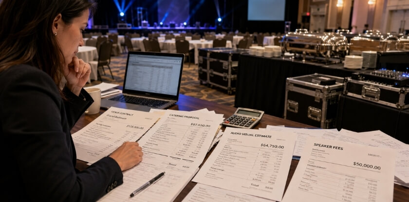What Are the Main Cost Categories for a Conference?