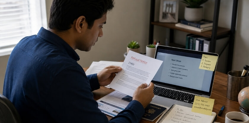 What to Do if Your U.S. Visa Is Refused