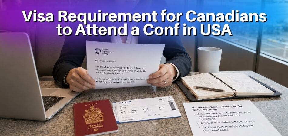 Do Canadians Need a Visa to Attend a Conference in the US