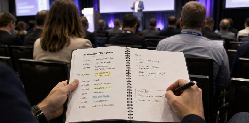 How to Make the Most of a Conference Once You Attend