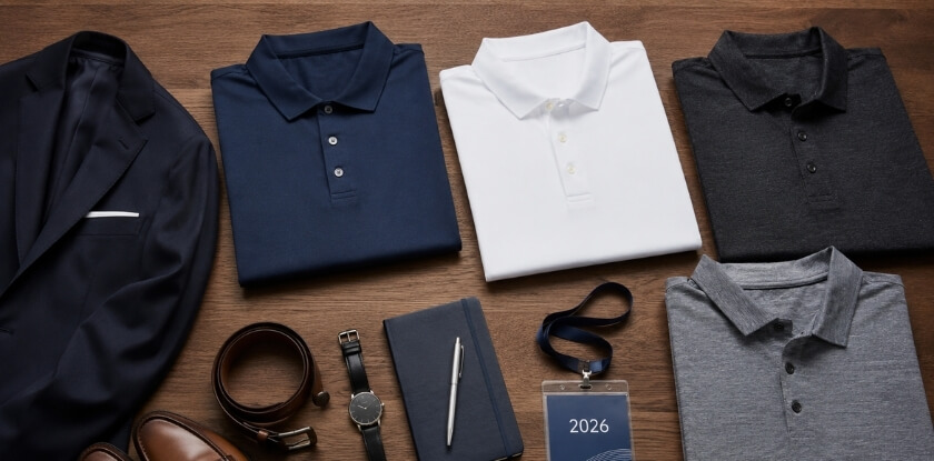 Best Types of Polo Shirts for Conference Attire