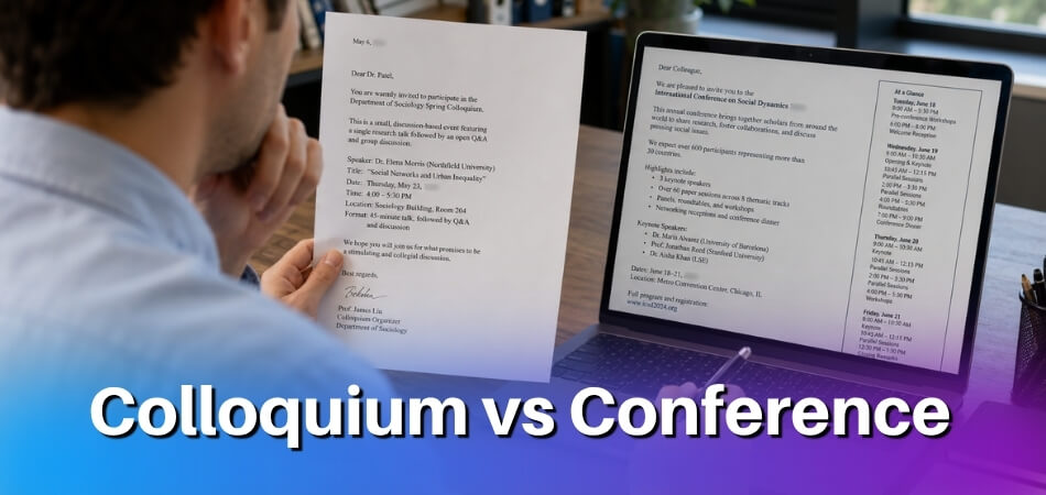 Colloquium vs Conference_ Key Differences Explained