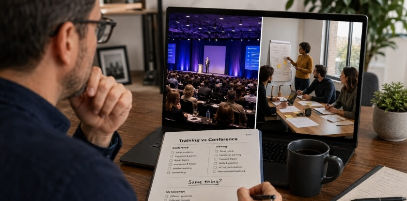 Is Training the Same as a Conference