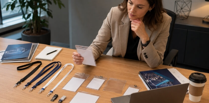 Font Size and Design Rules for Readable Conference Badges