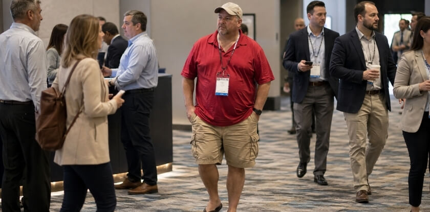 What Not to Wear With a Polo Shirt at a Conference