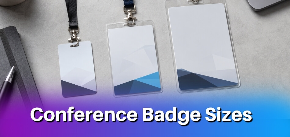 What Size Are Conference Badges