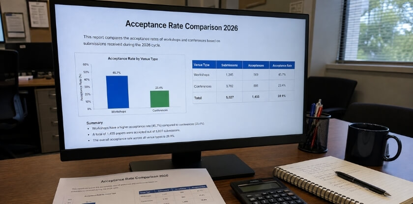 Acceptance Rate Workshop vs Conference