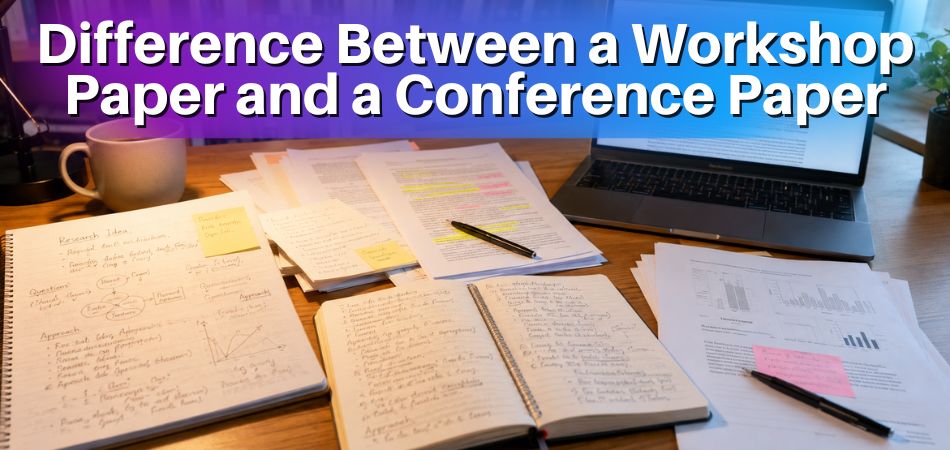 Difference Between a Workshop Paper and a Conference Paper