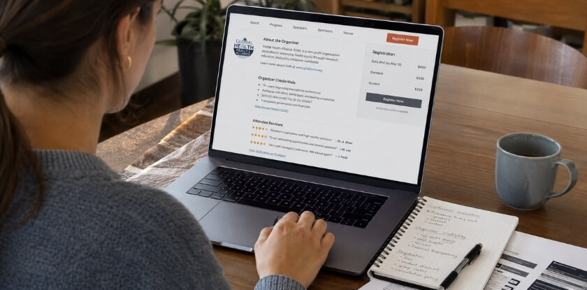 Check Organizer Credibility Before Registering