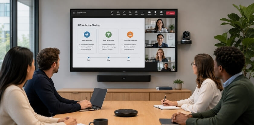 Conference Room TV Placement and Mounting Height