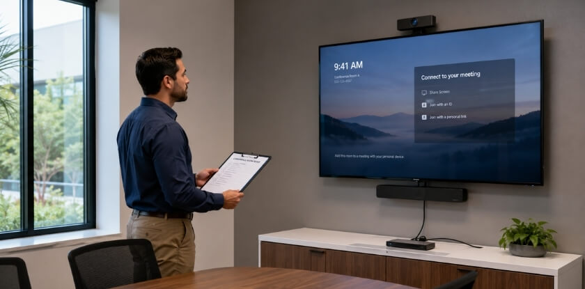 Conference Room TV Setup Checklist
