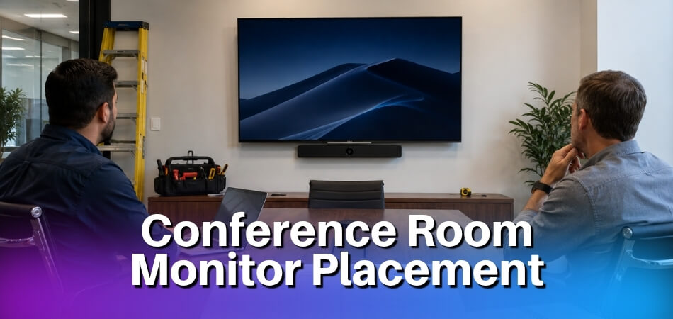 How High Should a Conference Room Monitor Be Mounted?