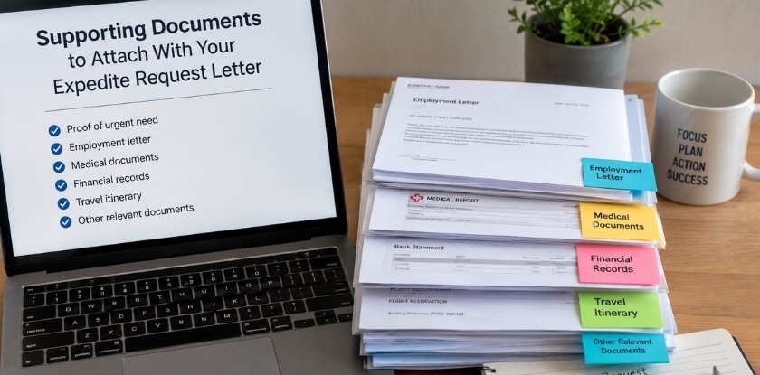 Supporting Documents to Attach With Your Expedite Request Letter
