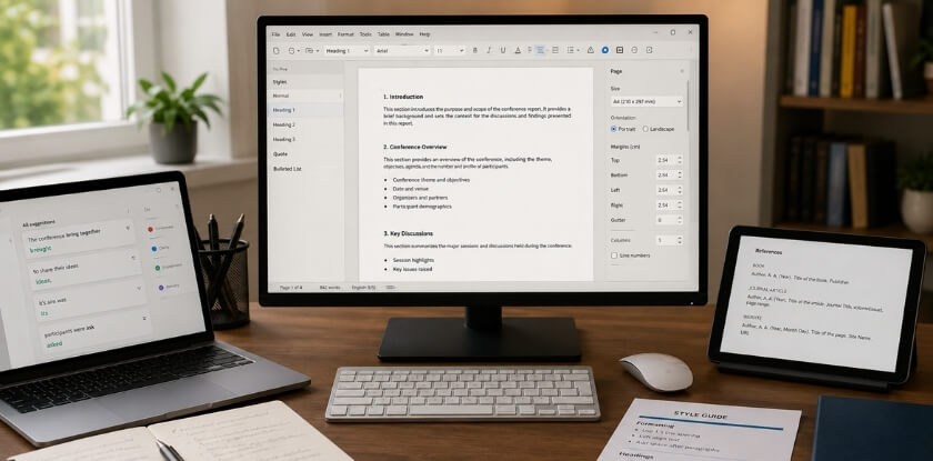 Tools You Can Use to Format Your Conference Report