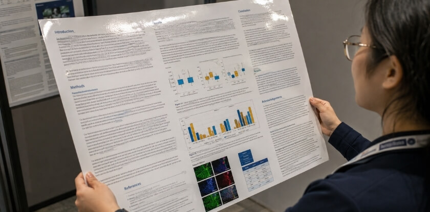 Poster Handout Alternatives — Physical Handouts vs Digital QR Codes