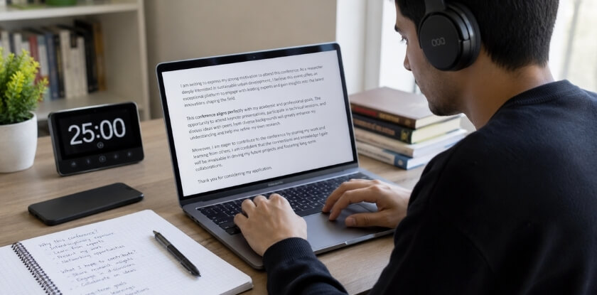 How to Stay Focused While Preparing Your Answer
